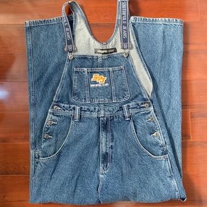 Vtg South Pole Jeans denim adjustable overalls 👖